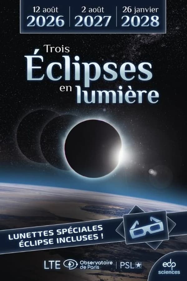 Trois éclipses en lumière : 12 août 2026