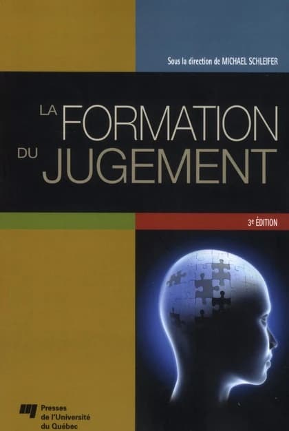 La formation du jugement