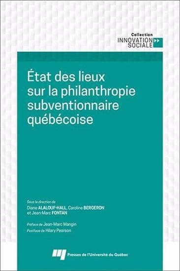État des lieux sur la philanthropie subventionnaire québécoise