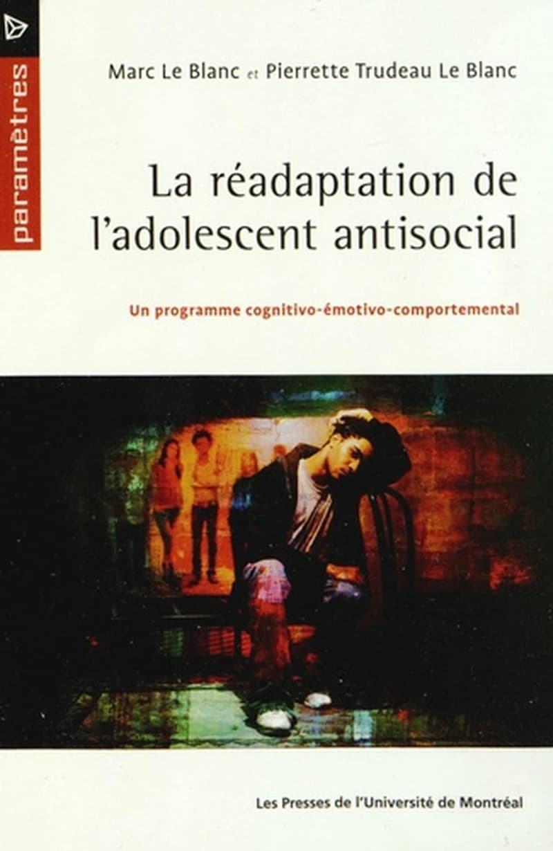 Readaptation de l'adolescent antisocial (la)