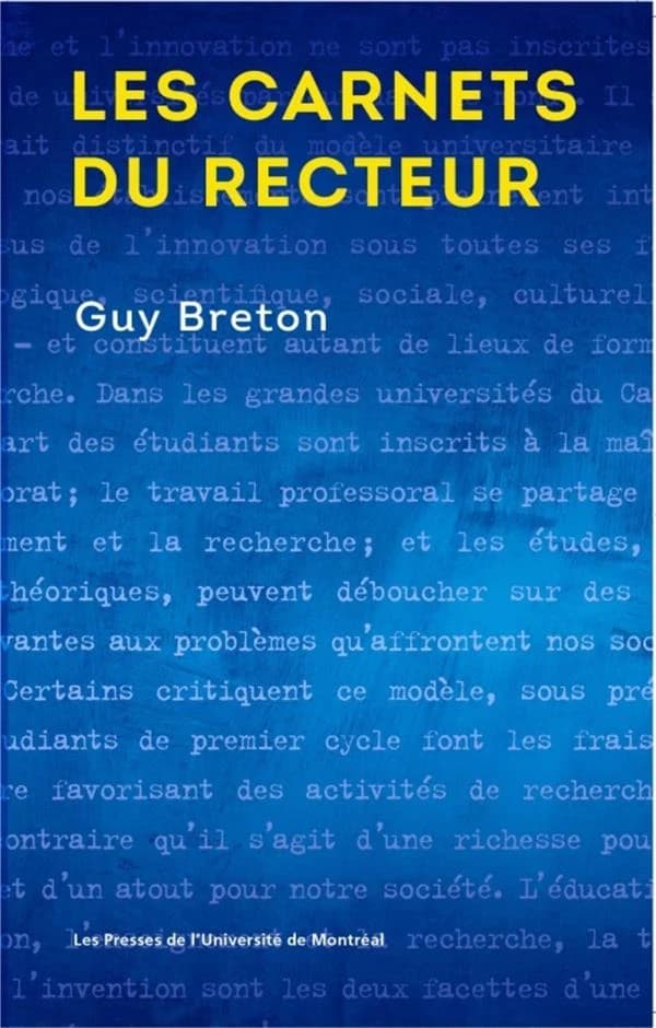 Les carnets du recteur