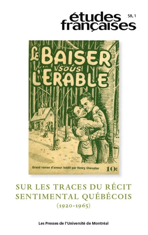 Études françaises n.58-1