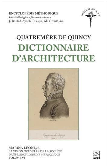 Quatremère de Quincy : Dictionnaire d'architecture