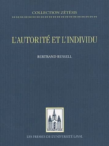 Autorité et individu