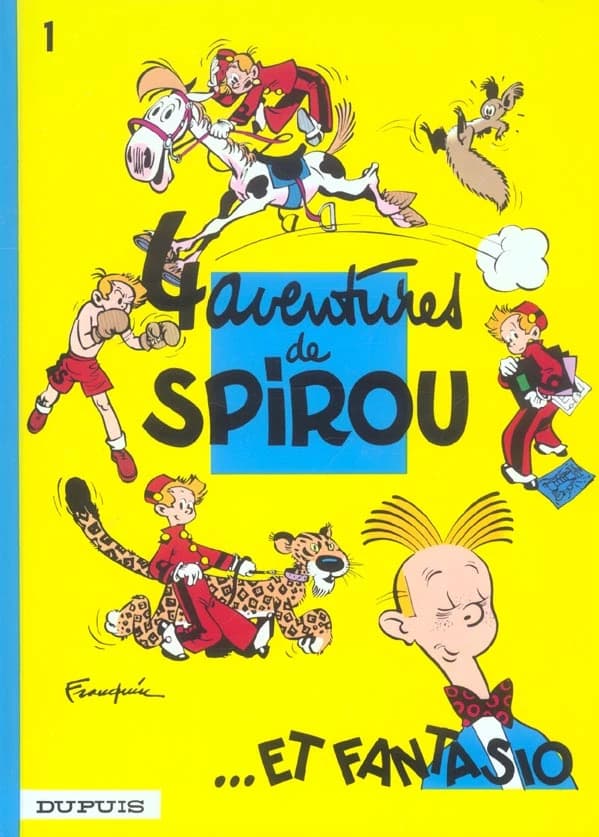 4 aventures de Spirou : et Fantasio