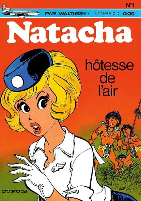 Natacha, hôtesse de l'air