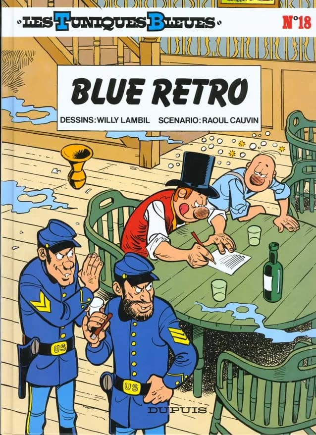 Blue rétro