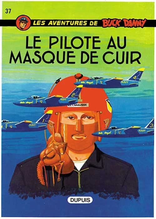 Le pilote au masque de cuir