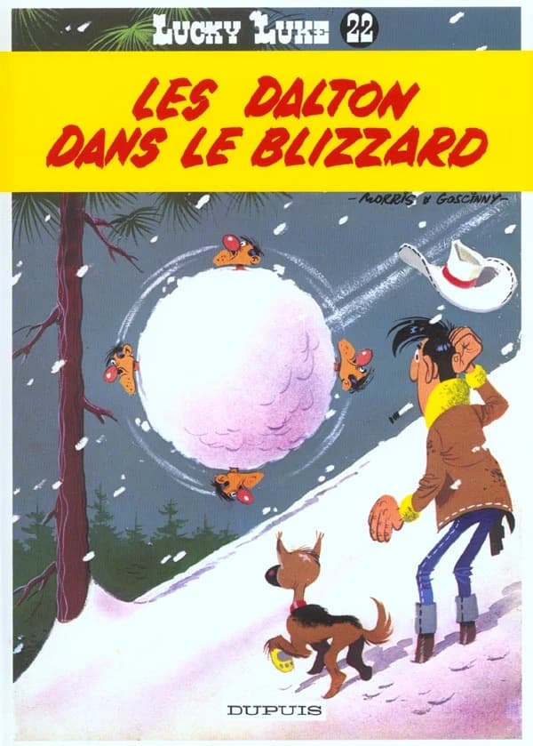 Lucky Luke, tome 22 : Les Dalton dans le blizzard