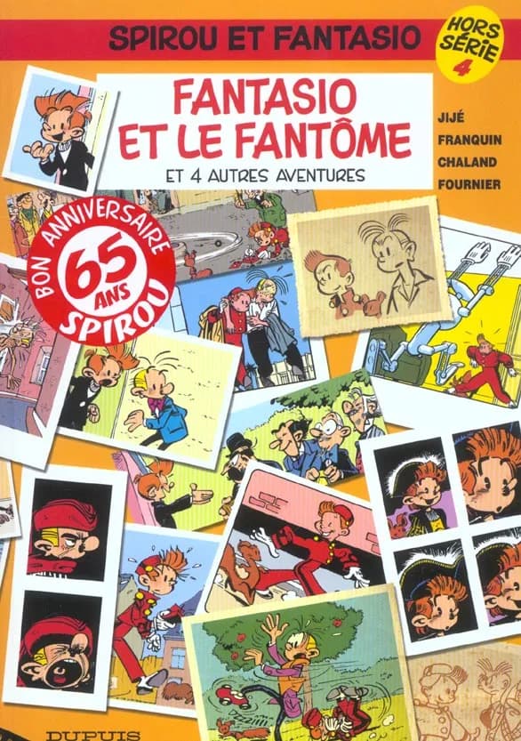 Fantasio et le fantôme : et 4 autres aventures