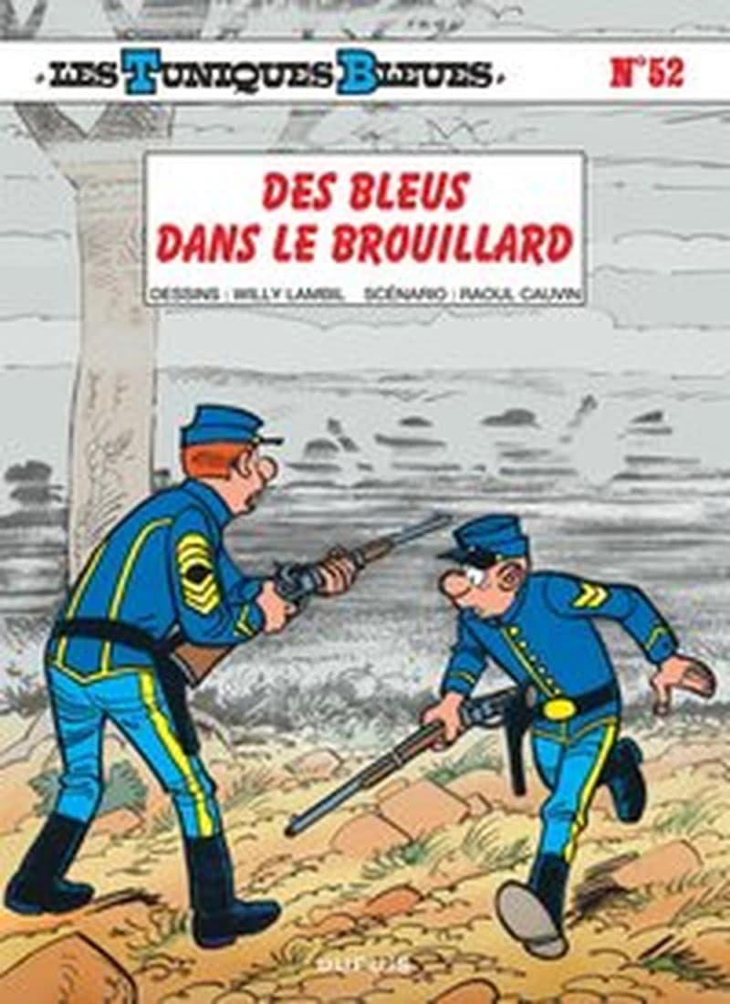 Des bleus dans le brouillard