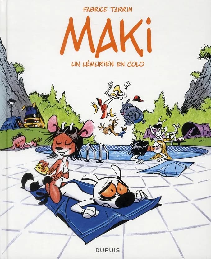 Un lémurien en colo