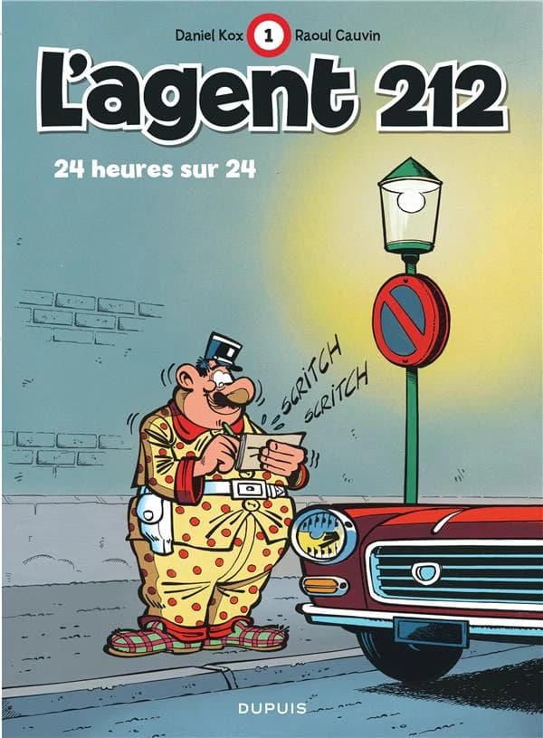 24 heures sur 24 ([Nouvelle édition]) dessin : Daniel Kox ; scénario : Raoul Cauvin