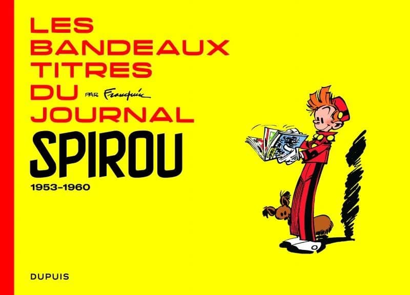 Les bandeaux titres du journal "Spirou" : 1953-1960