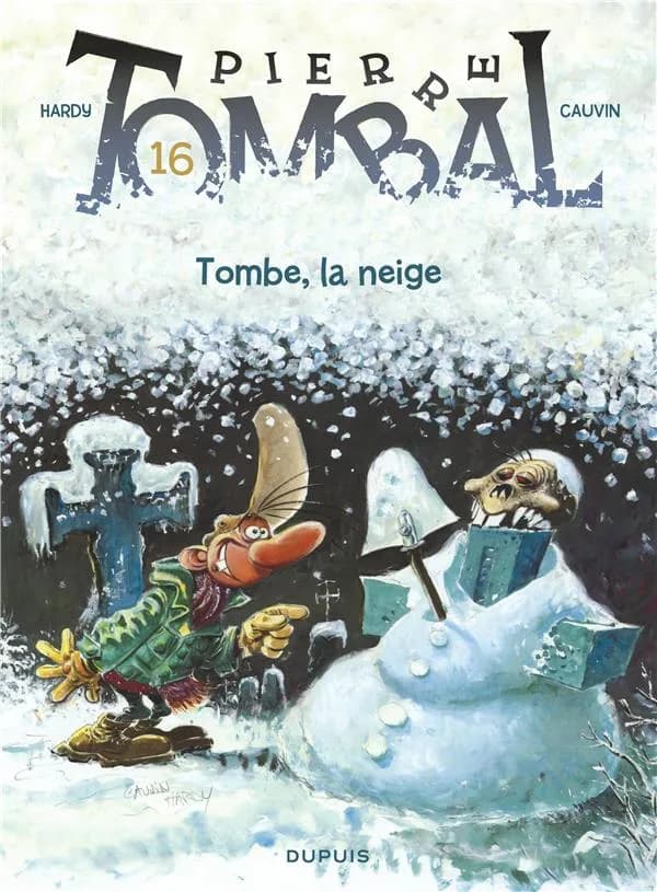 Pierre Tombal Tome 16 : tombe, la neige