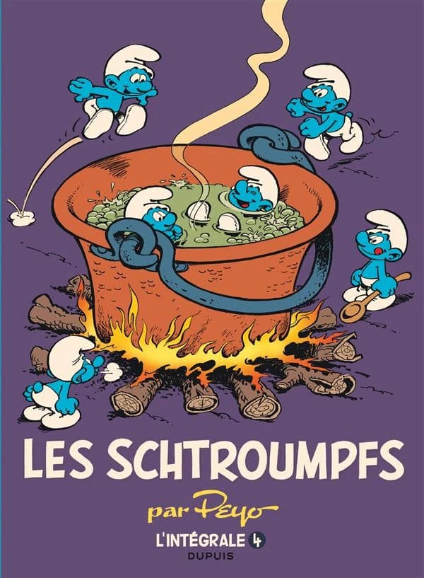 Les Schtroumpfs L'intégrale Tome 4