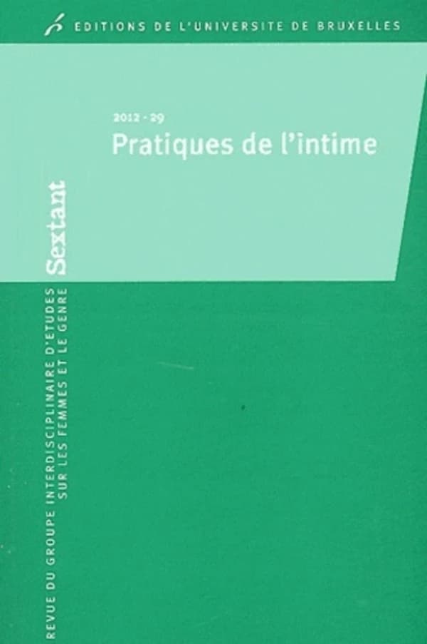 Revue Sextant : pratiques de l'intime
