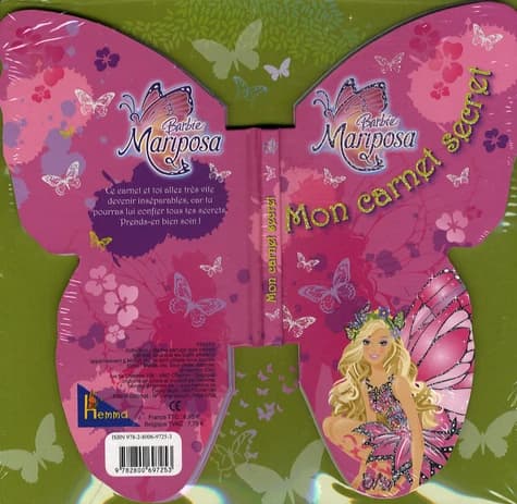 Barbie Mariposa. Mon carnet secret