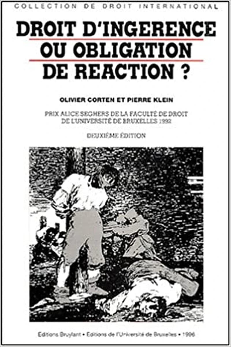 Droit d'ingérence ou obligation de réaction ?