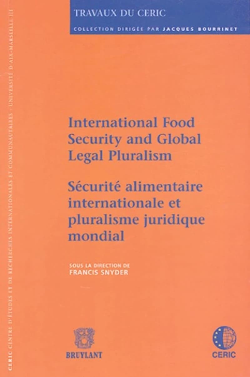 International food security and global legal pluralism