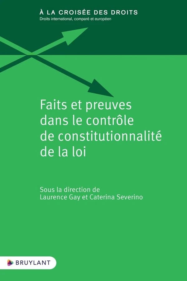 Faits et preuves dans le contrôle de constitutionnalité de la loi : [actes du colloque organisé à Aix-en-Provence les 31 mars et 1er avril 2022]