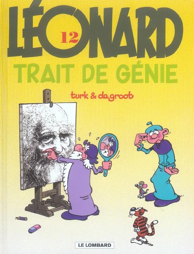 Trait de génie (Réimpr. en 2019) scénario : De Groot ; dessin : Turk ; couleurs : Kaël