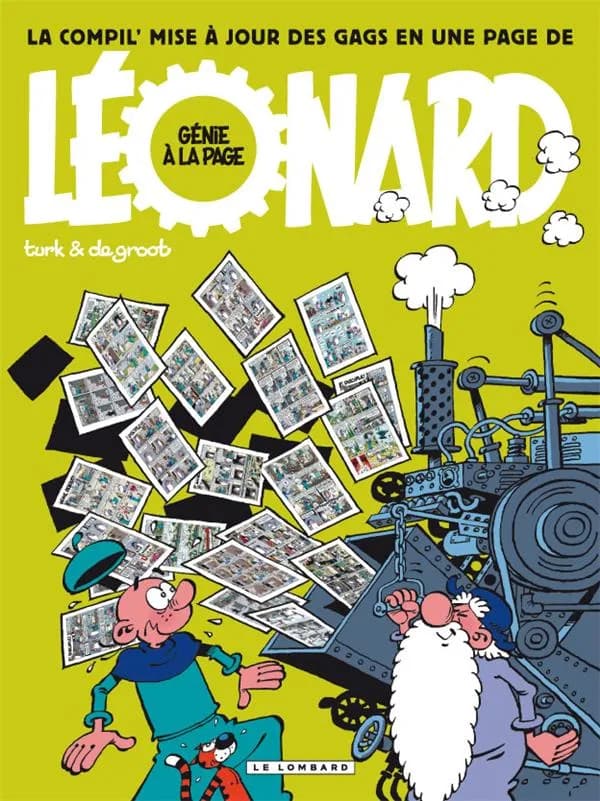 Génie à la page : la compil' mise à jour des gags en une page de "Léonard