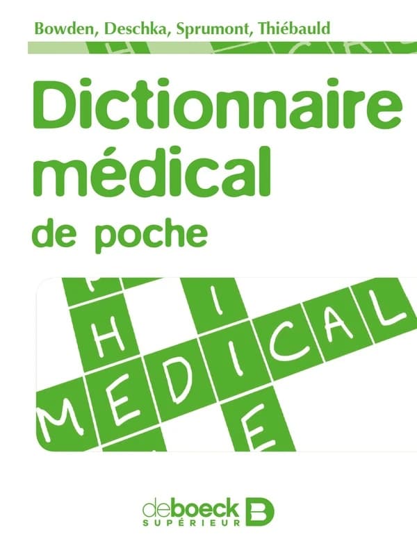 Dictionnaire médical de poche