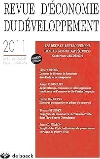 Revue d'économie du développement n.4