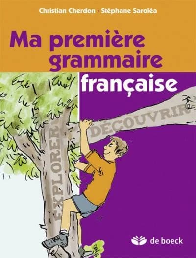 Ma première grammaire française