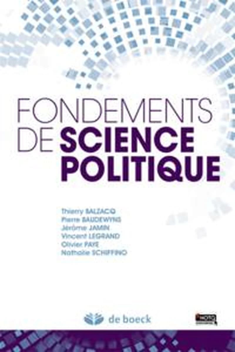 Fondements de science politique