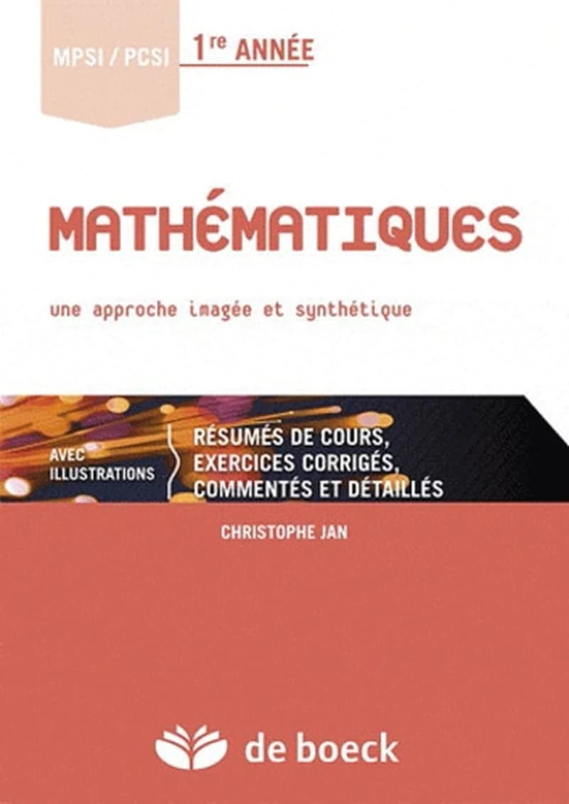 Mathématiques MPSI