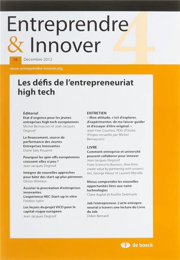Entreprendre & innover n.16