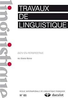 Travaux de linguistique n.65