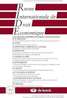 Revue internationale de droit économique n.2013