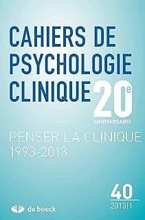 Cahiers de psychologie clinique  n.40