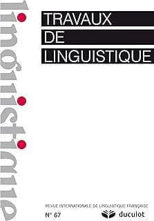 Travaux de linguistique n.67