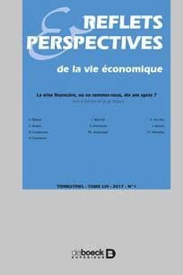 Reflets et perspectives de la vie économique 2014