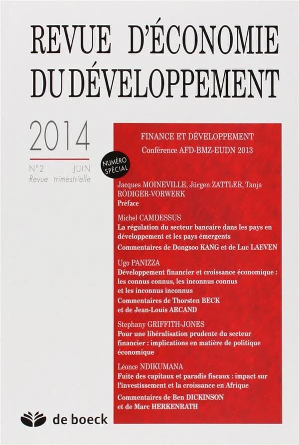 Revue d'économie du développement n.2
