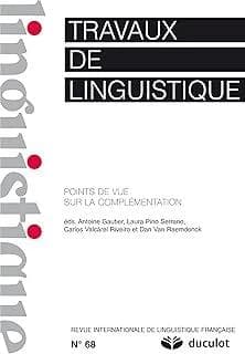 Travaux de linguistique 2014