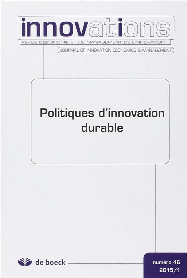 Politiques d'innovation durable