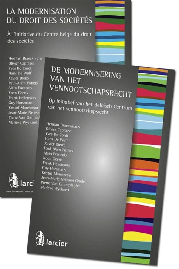 De modernisering van het vennoostschapsrecht