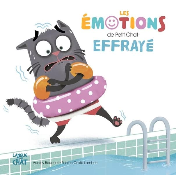 Les émotions de petit chat effrayé