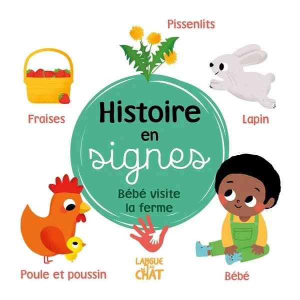 Histoire en signes : bébé visite la ferme