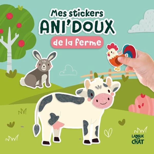 Mes stickers ani'doux : de la ferme : [Autocollant]