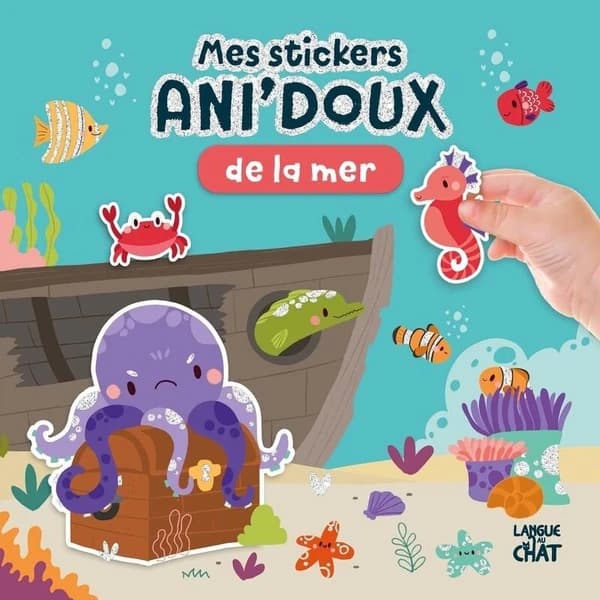 Mes stickers ani'doux : de la mer : [Autocollant]