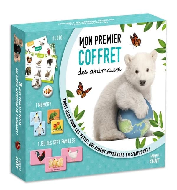 Mon premier coffret des animaux : [Jeu mémory]