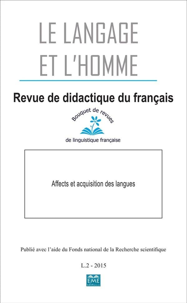 Affects et acquisition des langues