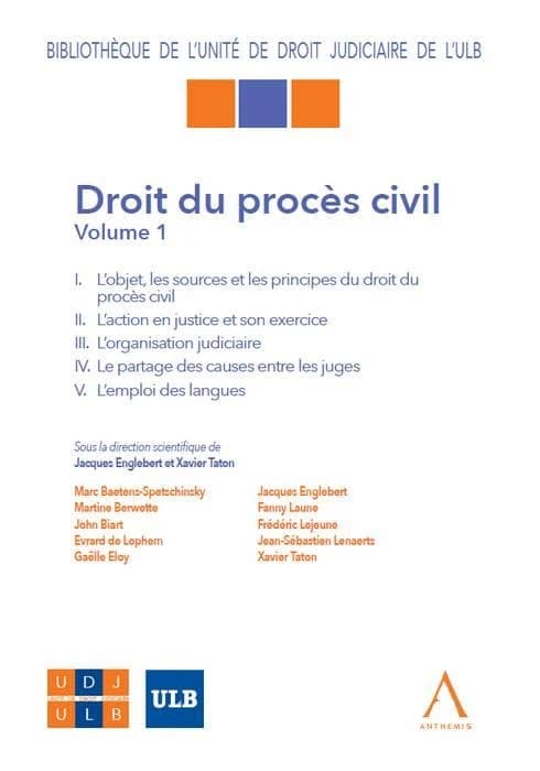 Droit du procès civil Tome 1