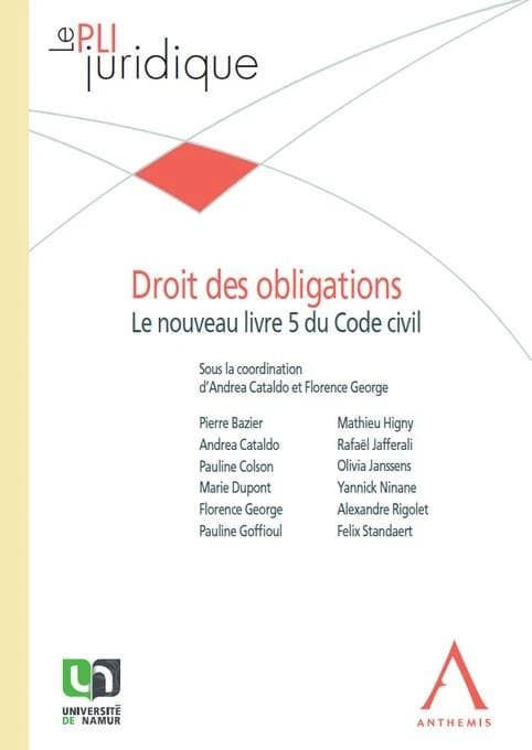 Droit des obligations : le nouveau livre 5 du code civil